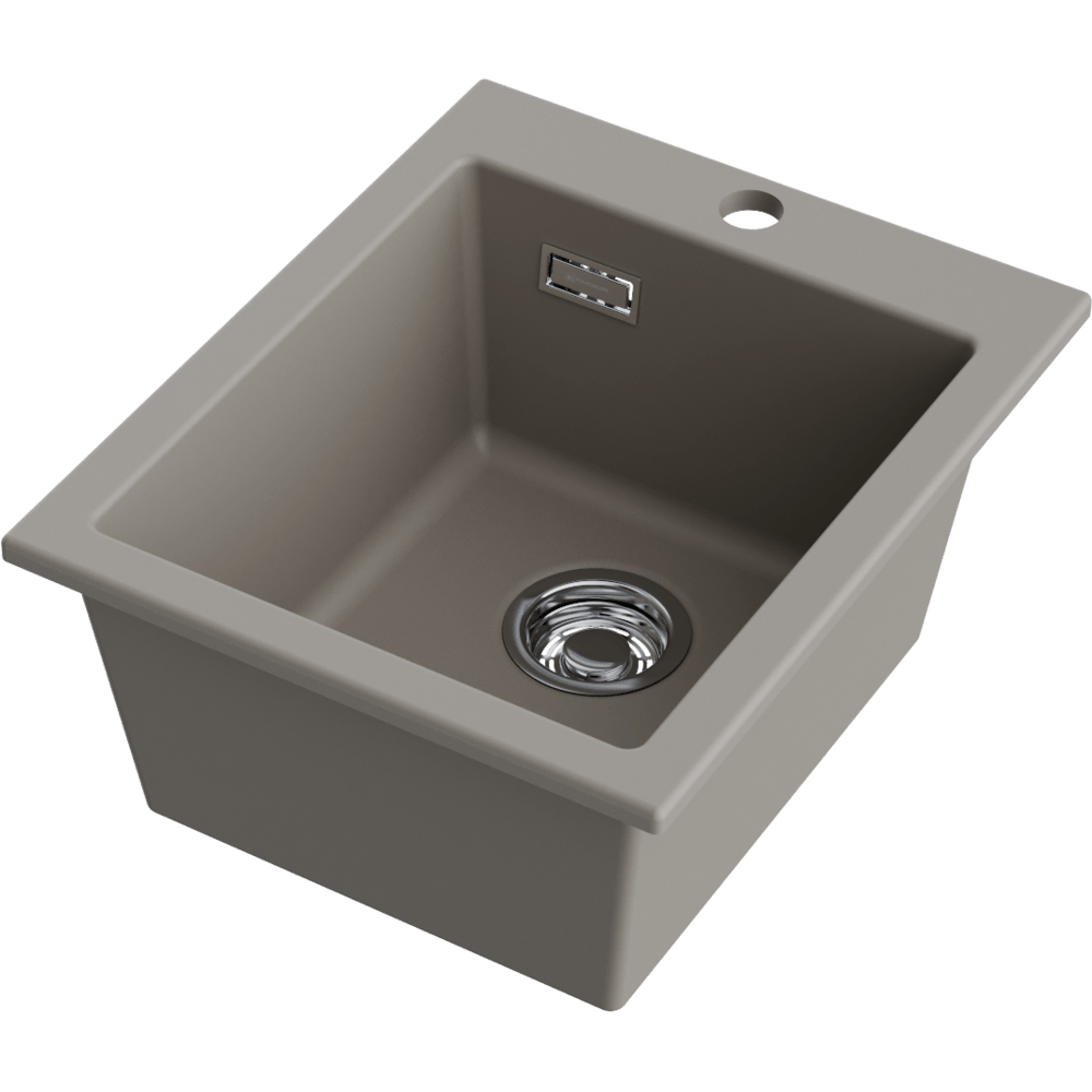 Мойка Omoikiri Omishima 41-DG Matt Natceramic, пыльно-серый (dust grey), арт. 4997548