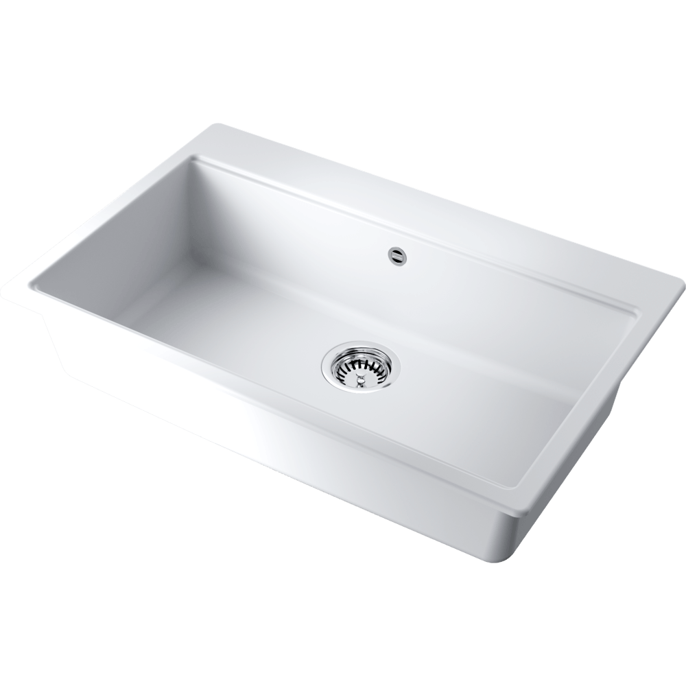 Мойка Omoikiri Akari 79-WH Tetogranit/белый, арт. 4997370