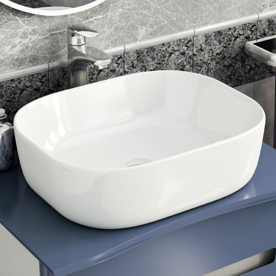 Раковина чаша Maretti FL13NS25-844, белая