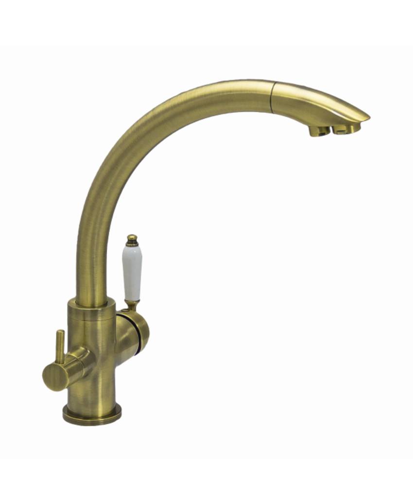 Смеситель Seaman Barcelone SSL-5382 Antique Gold античное золото сатин