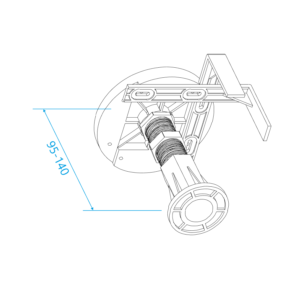 Ножки для поддона RGW N-01 (10)