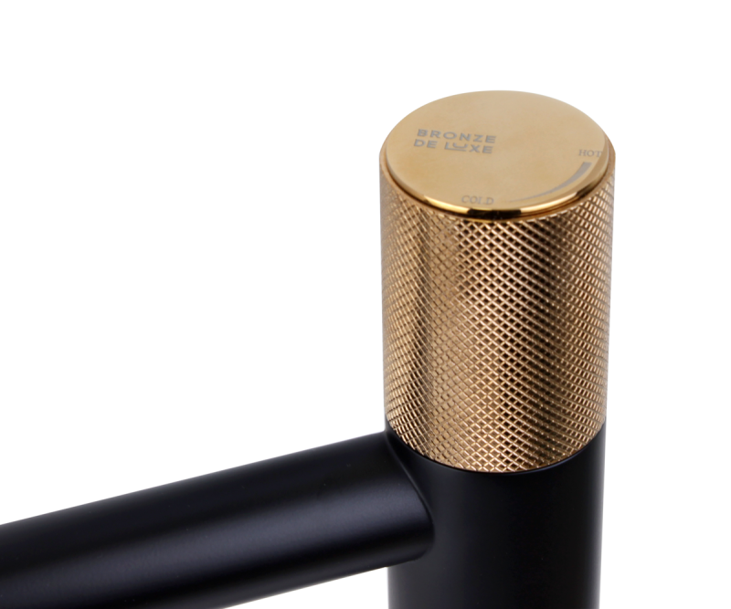 Смеситель для раковины Bronze de Luxe AVANTGARDE 2030MH, черный
