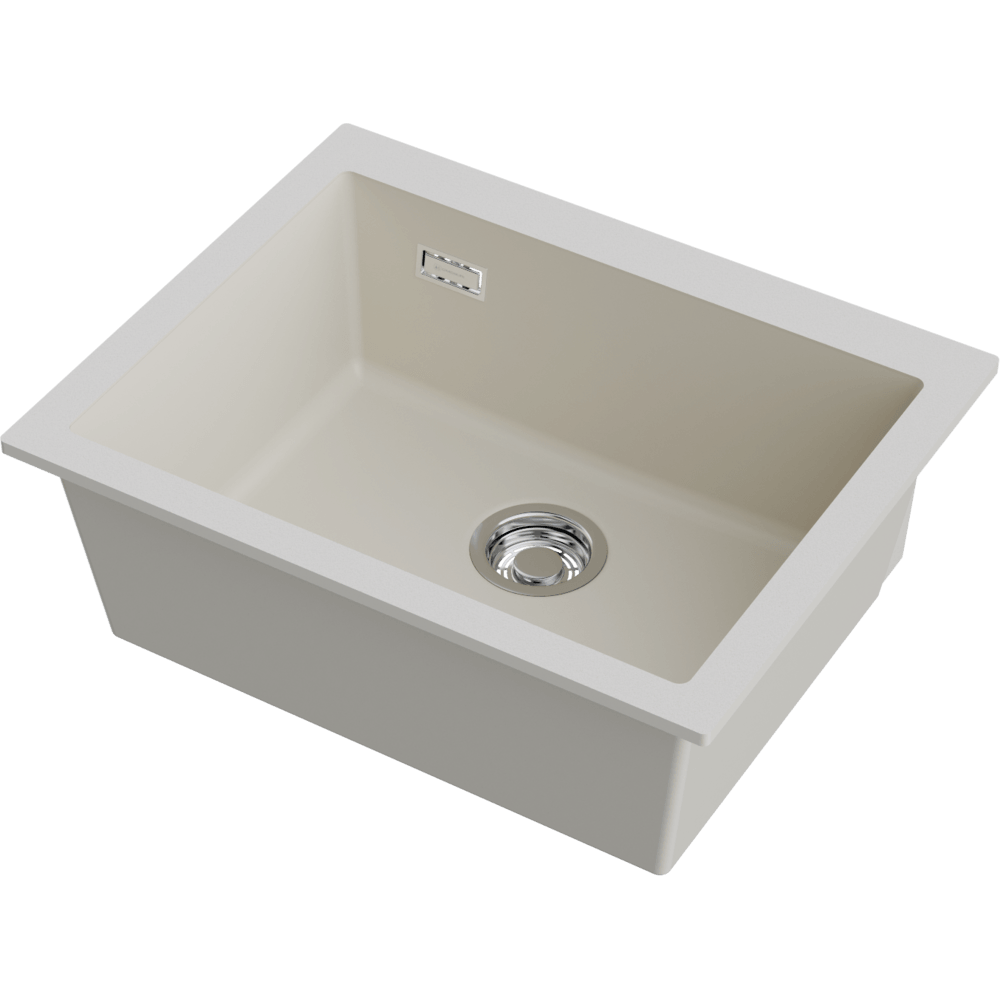 Мойка Omoikiri Omishima 60-U-CR Matt Natceramic/cream, кремовый, арт. 4997558