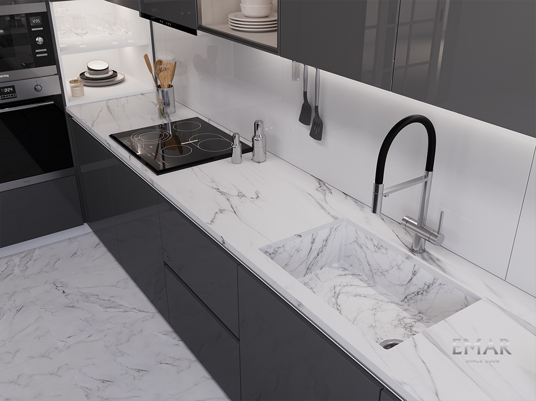 EMB-660(UN) White Elegant