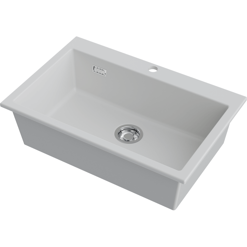 Мойка Omoikiri Omishima 76-WH Matt Natceramic, белый матовый, арт. 4997551