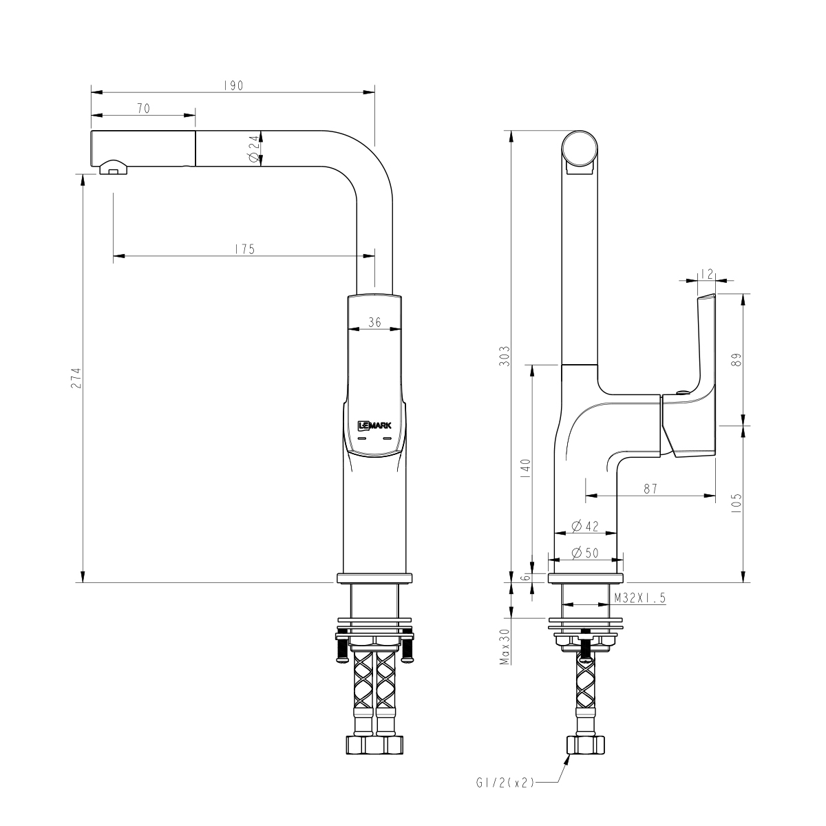 Схема Lemark LM7205BL