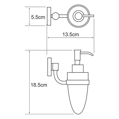 Дозатор WasserKraft 6299