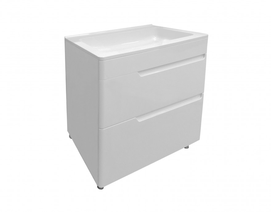 Комплект мебели ESTET Kare Luxe 800х450 напольный 2 ящика (ШхГхВ) 798х446х860
