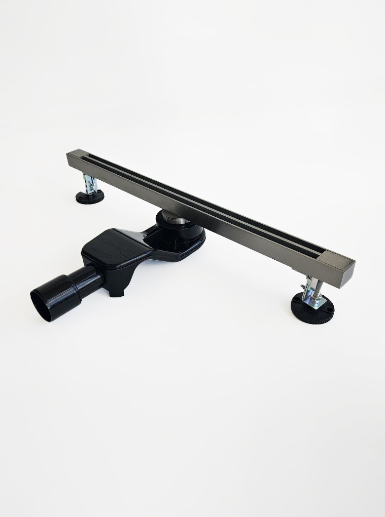 Душевой трап 60 см WONZON & WOGHAND, Темный графит (WW-65406T-GM)
