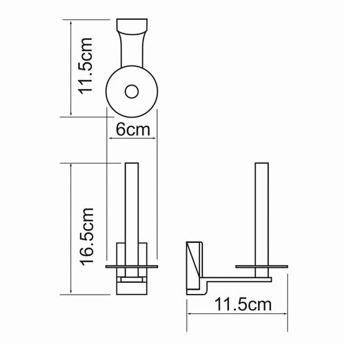 Держатель туалетной бумаги WasserKraft 5297