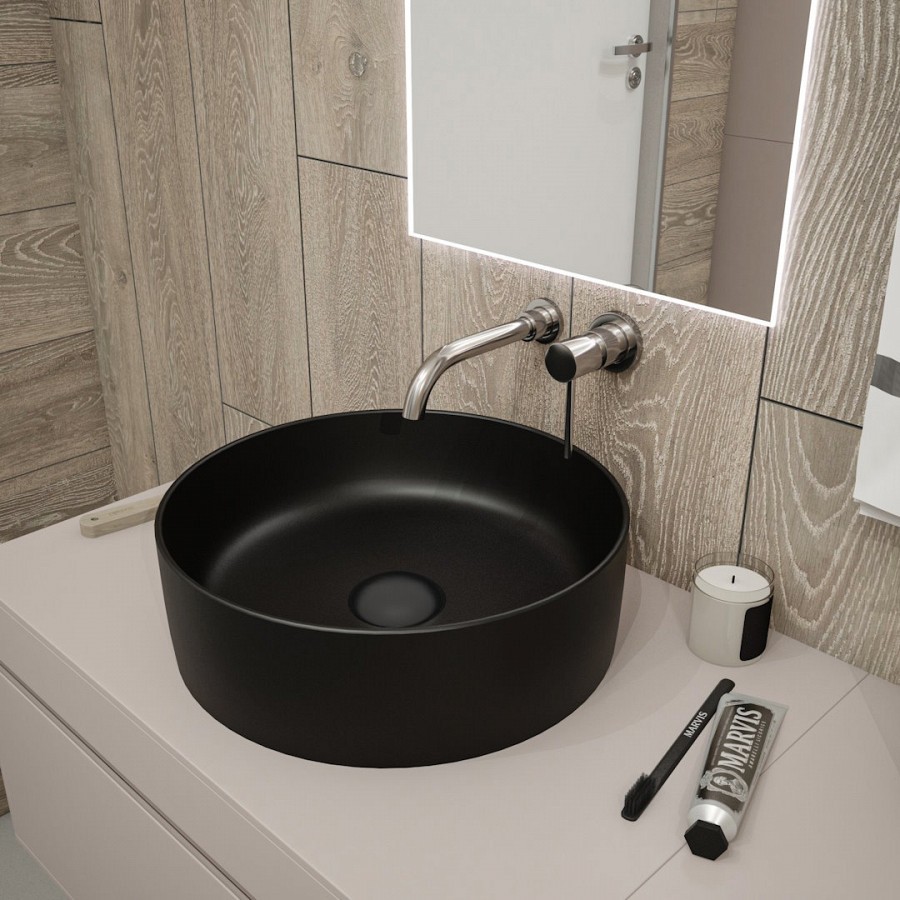Раковина чаша Maretti EA13NS10-560, черная