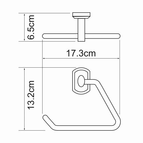 WasserKRAFT Oder K-3061 Держатель полотенец