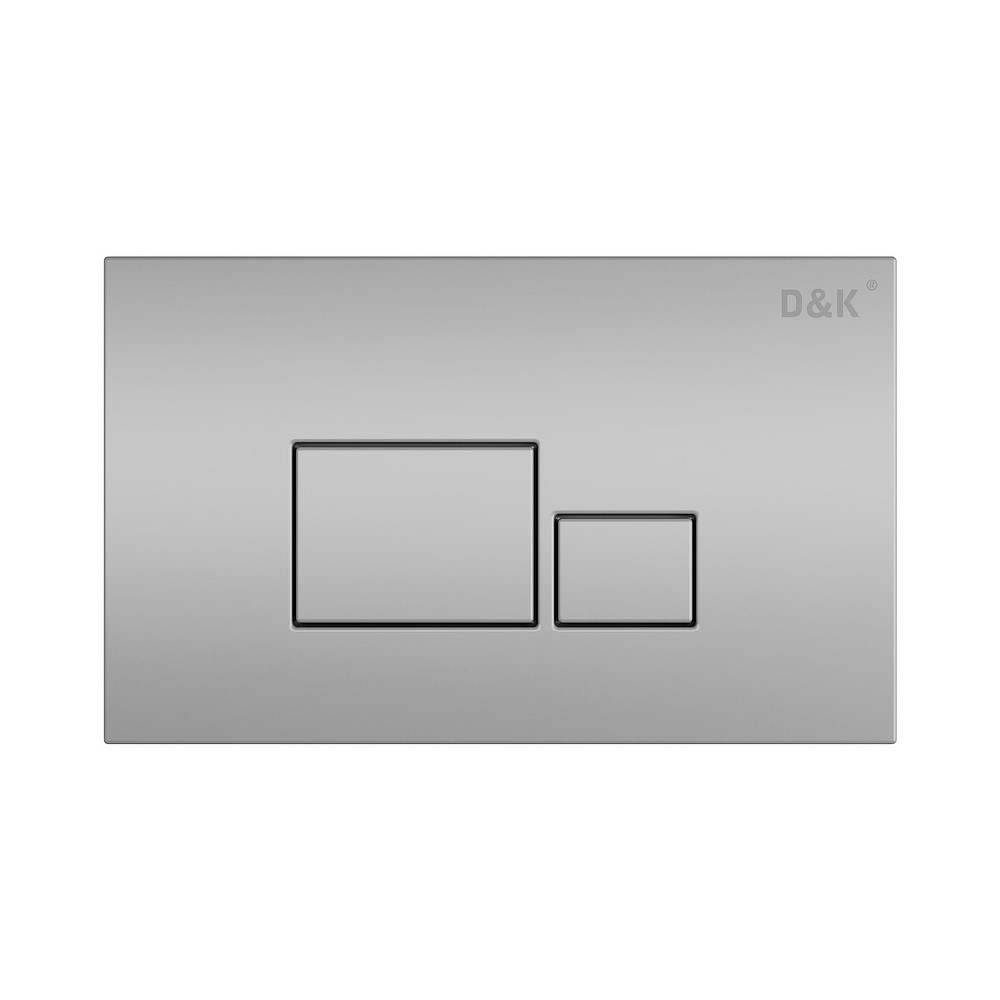 Комплект унитаза с инсталляцией и клавишей смыва D&K Matrix DS1391604, белый