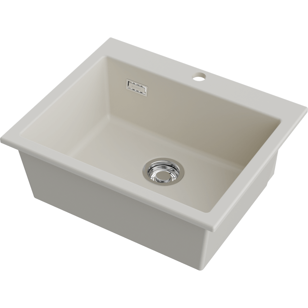 Мойка Omoikiri Omishima 60-CR Matt Natceramic/cream, кремовый, арт. 4997546