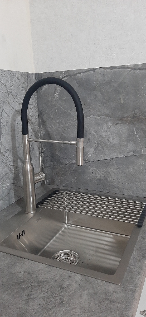 Смеситель Zorg Steel Hammer SH 2022 INOX