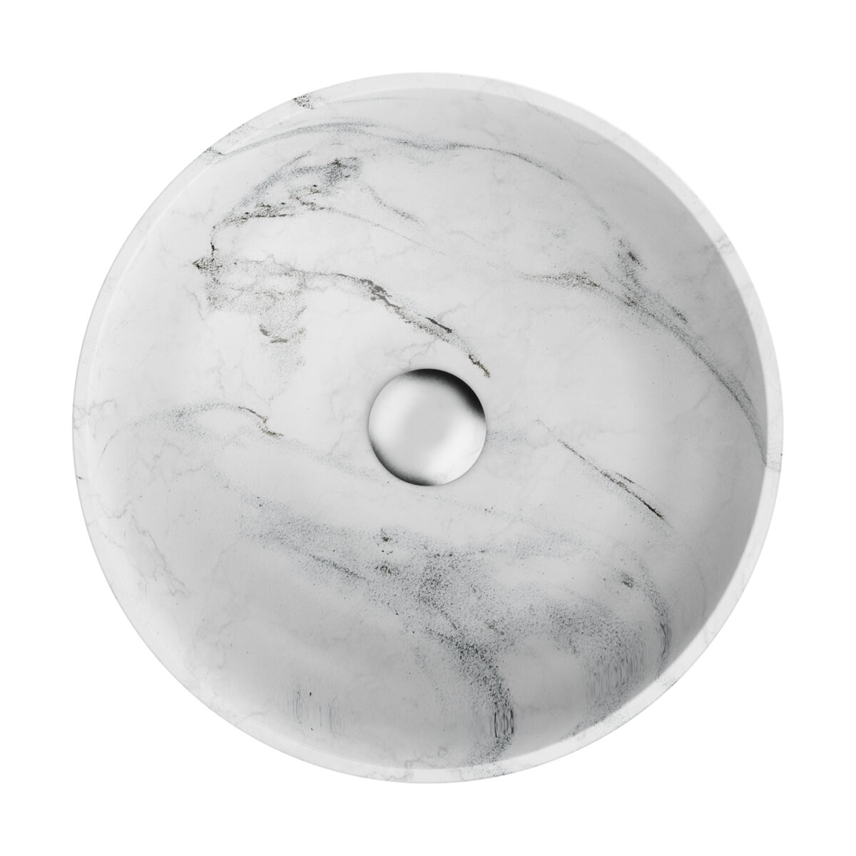 Раковина для ванной Omoikiri HITOMI-BL MARBLE черный мрамор 4972077
