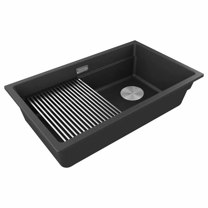 Мойка Paulmark LUMI-PRO 74 UNI, антрацит, 740х450мм, LU-PRO 74-AN