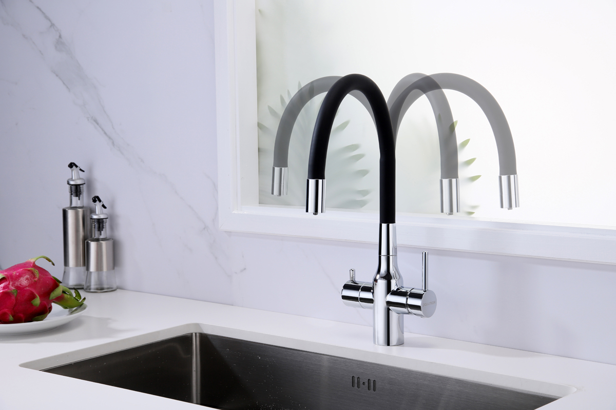 Смеситель для кухни Paulmark SALIX, хром, Sa213419-CR