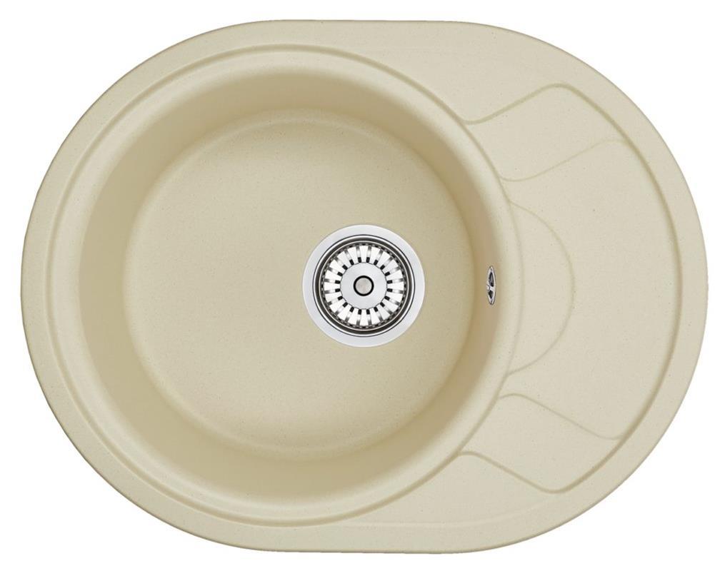 Мойка кухонная Emar EMQ-1575.C Барит, серый