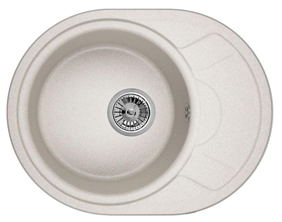 Мойка кухонная Emar EMQ-1575.C Барит, серый