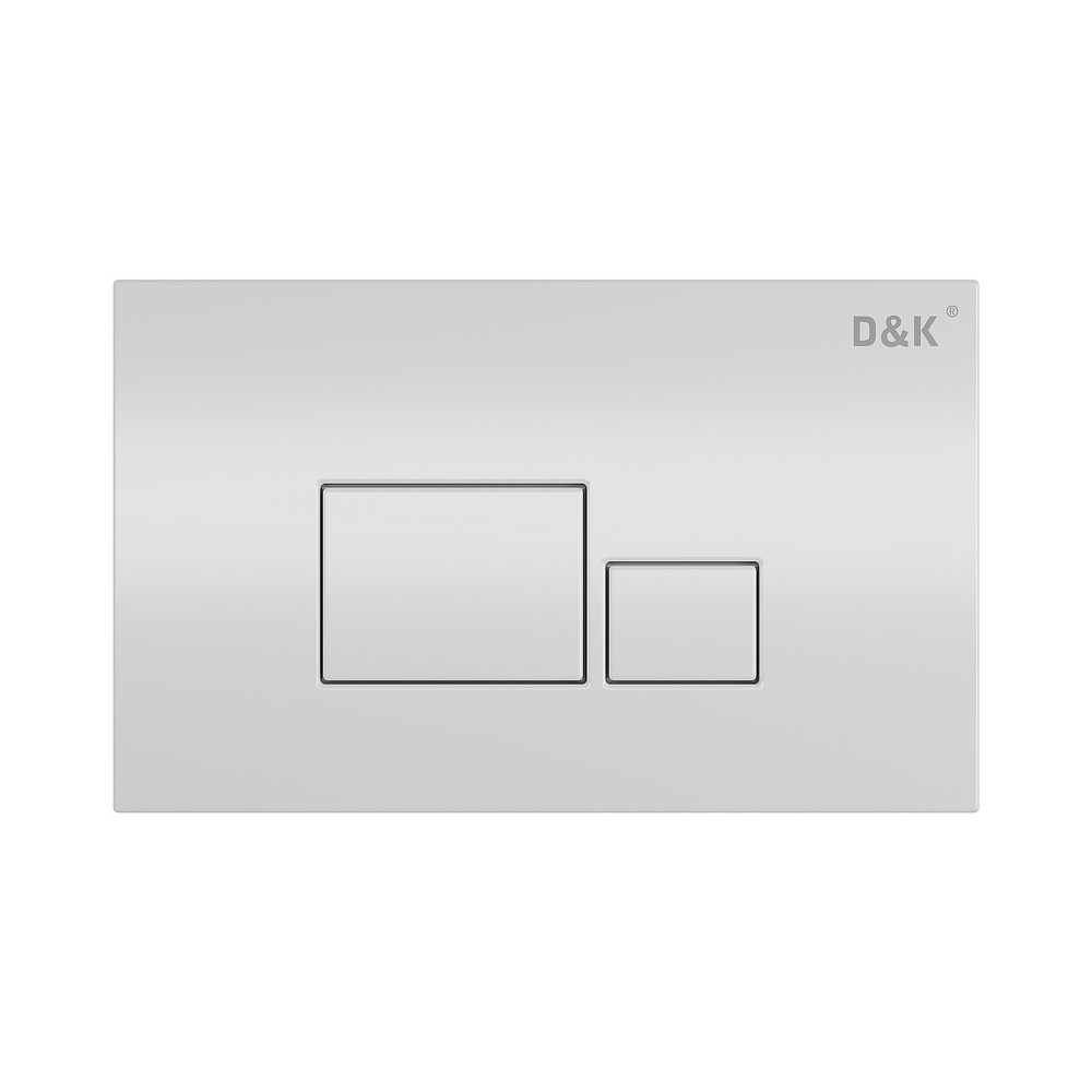 Комплект унитаза с инсталляцией и клавишей смыва D&K Venice DS1021602, белый