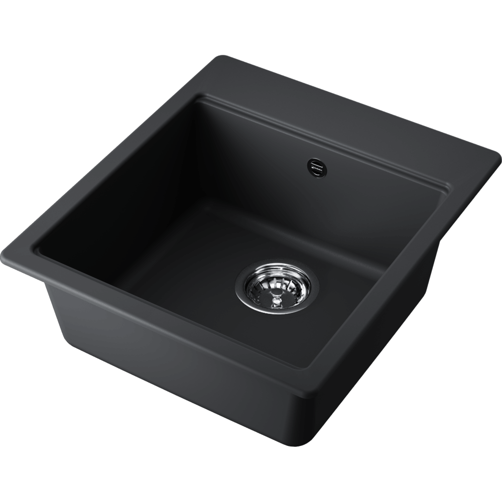 Мойка Omoikiri Akari 45-BL Tetogranit/черный, арт. 4997361