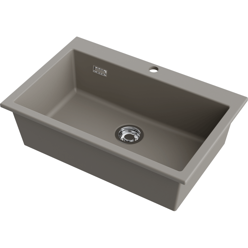 Мойка Omoikiri Omishima 76-DG Matt Natceramic, пыльно-серый (dust grey), арт. 4997552