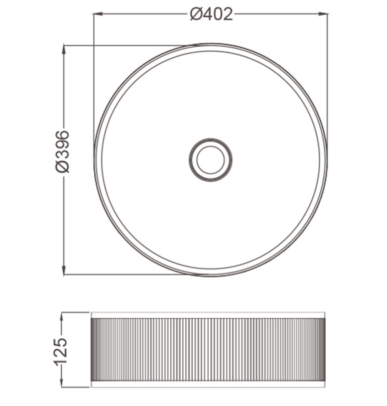 Раковина AltroBagno Costoso 001008 BrAn из нержавеющей стали