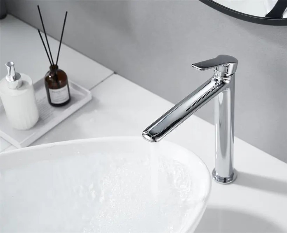 Смеситель для раковины высокий Maretti Aria AR32RF845-V, хром