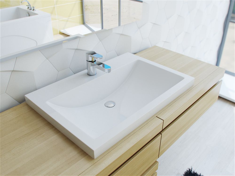 Раковина ESTET Monaco 70 silk 700х480