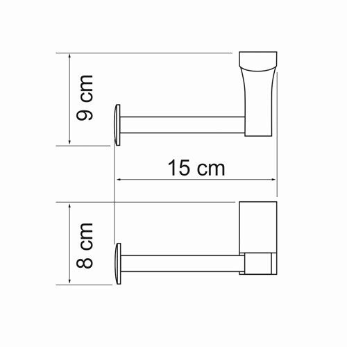 Держатель туалетной бумаги WasserKraft 5296
