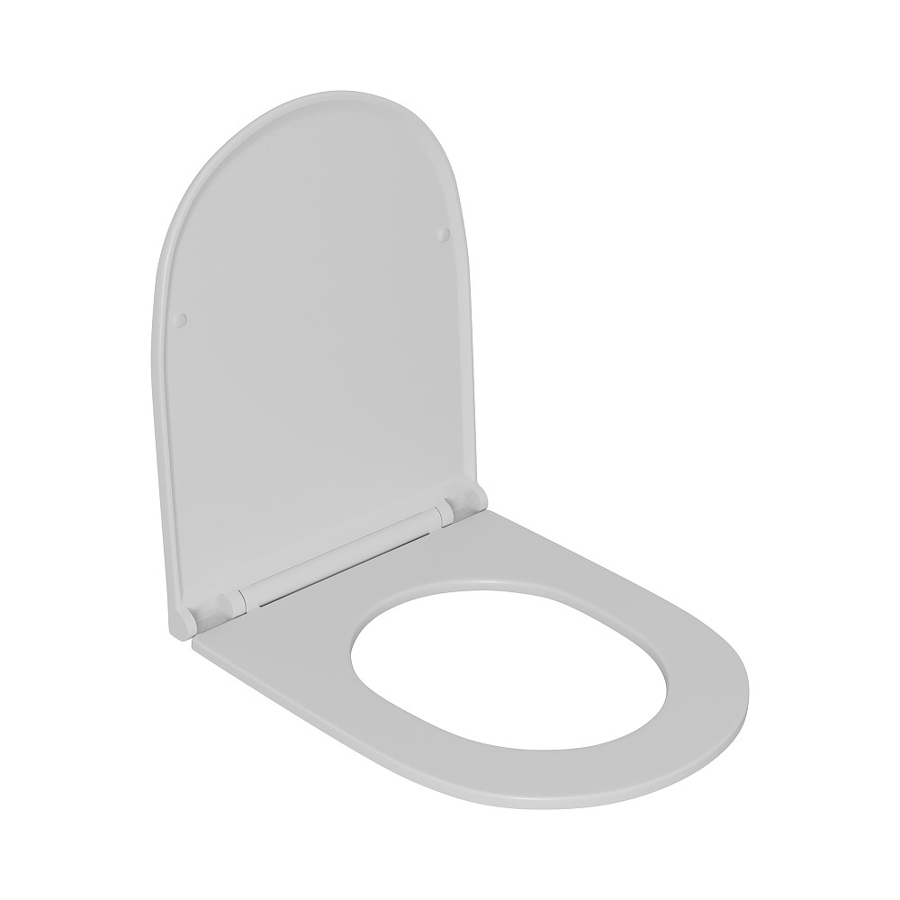 Унитаз подвесной безободковый D&K Matrix DT1396016, белый