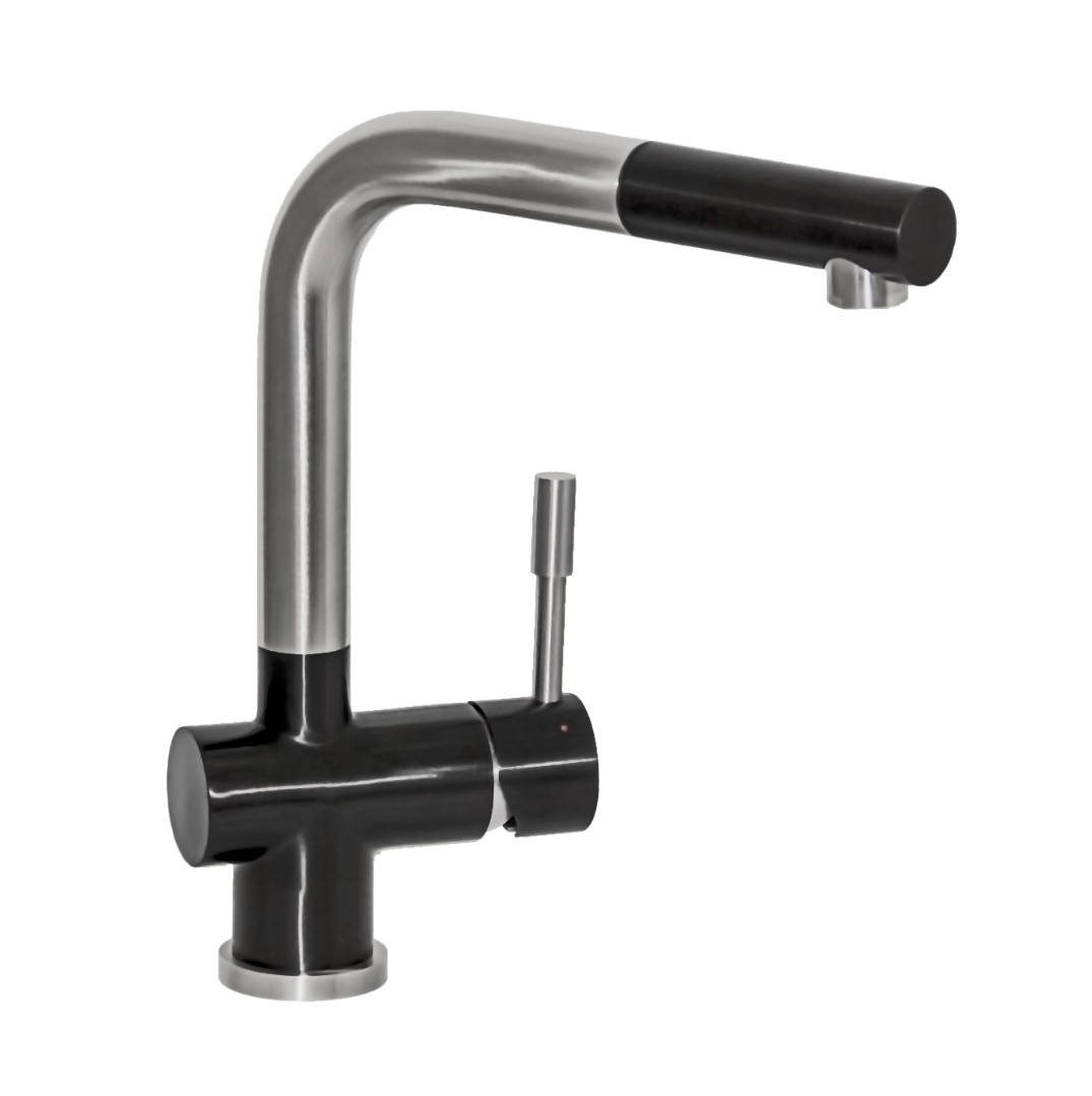 Смеситель Seaman Eco Venice SSN-0912P Night комбинированный черный/хром