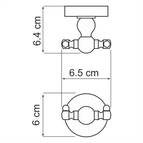 Крючок WasserKraft 6923D