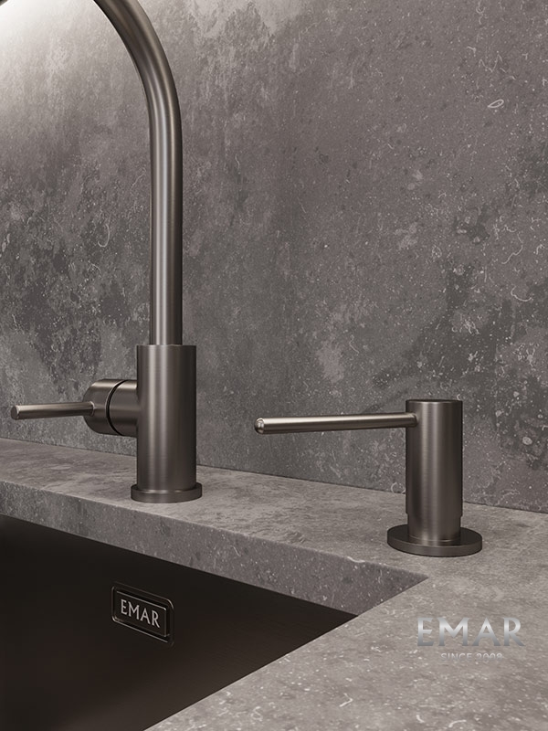 Дозатор EMAR ЕД-405D.PVD Dark графит