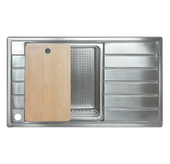 Мойка Seaman Eco Roma SMR-8650AKR.0, без отверстий