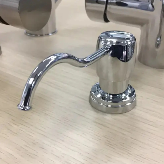 Дозатор для жидкого мыла Ретро, SSA-040-WP (Water Polish) - Хром полированный