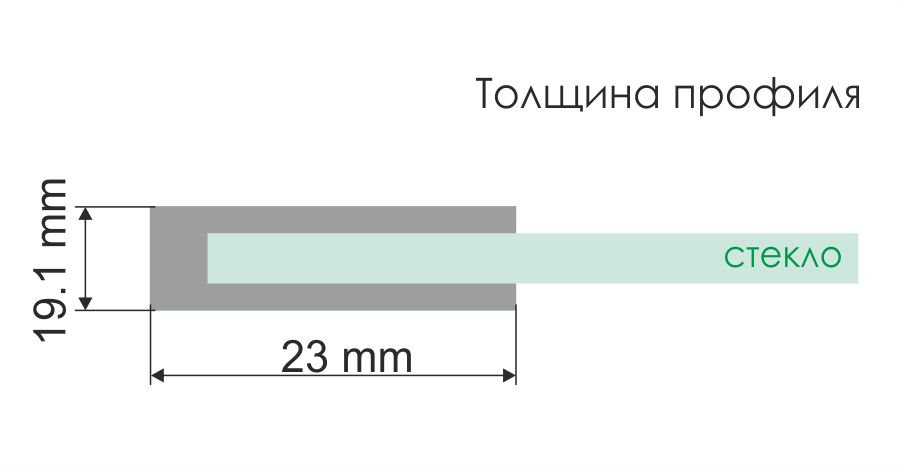 Душевая дверь WasserKraft 61S12