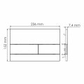 Система инсталляции для унитазов WasserKraft 66TLT.010.ME.WH.WM04