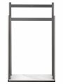 Стойка для полотенец WONZON & WOGHAND, Темный графит (WW-V4901-GM)