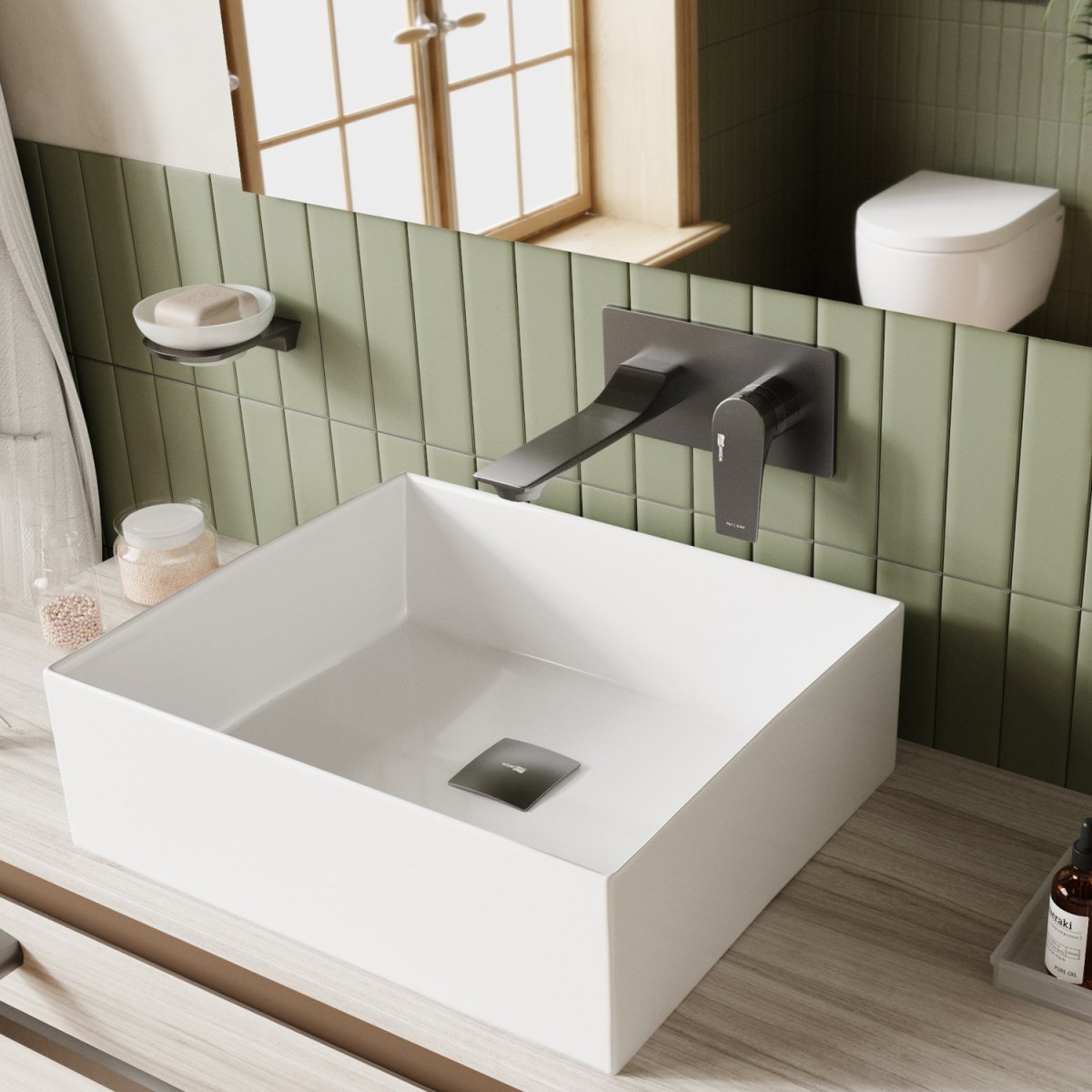 Встраиваемый смеситель для раковины WasserKraft Wiese 8430
