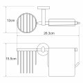 Держатель туалетной бумаги и освежителя WasserKraft 6259