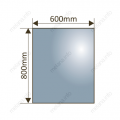 Зеркало с LED-подсветкой MELANA-6080 (MLN-LED078)