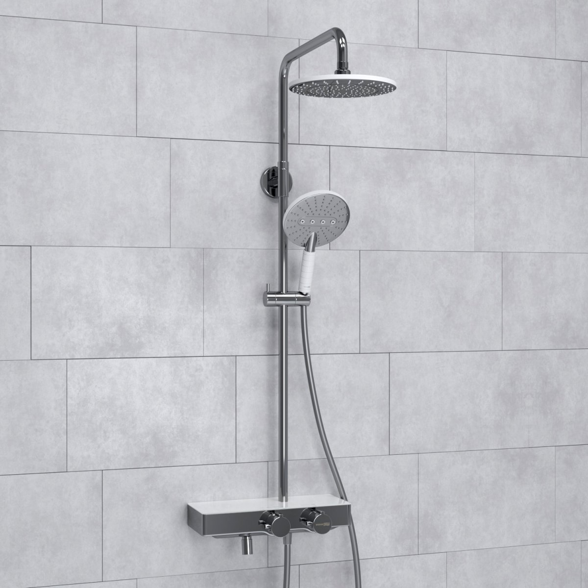 Душевая система Wasserkraft A113.067.059.CH Thermo