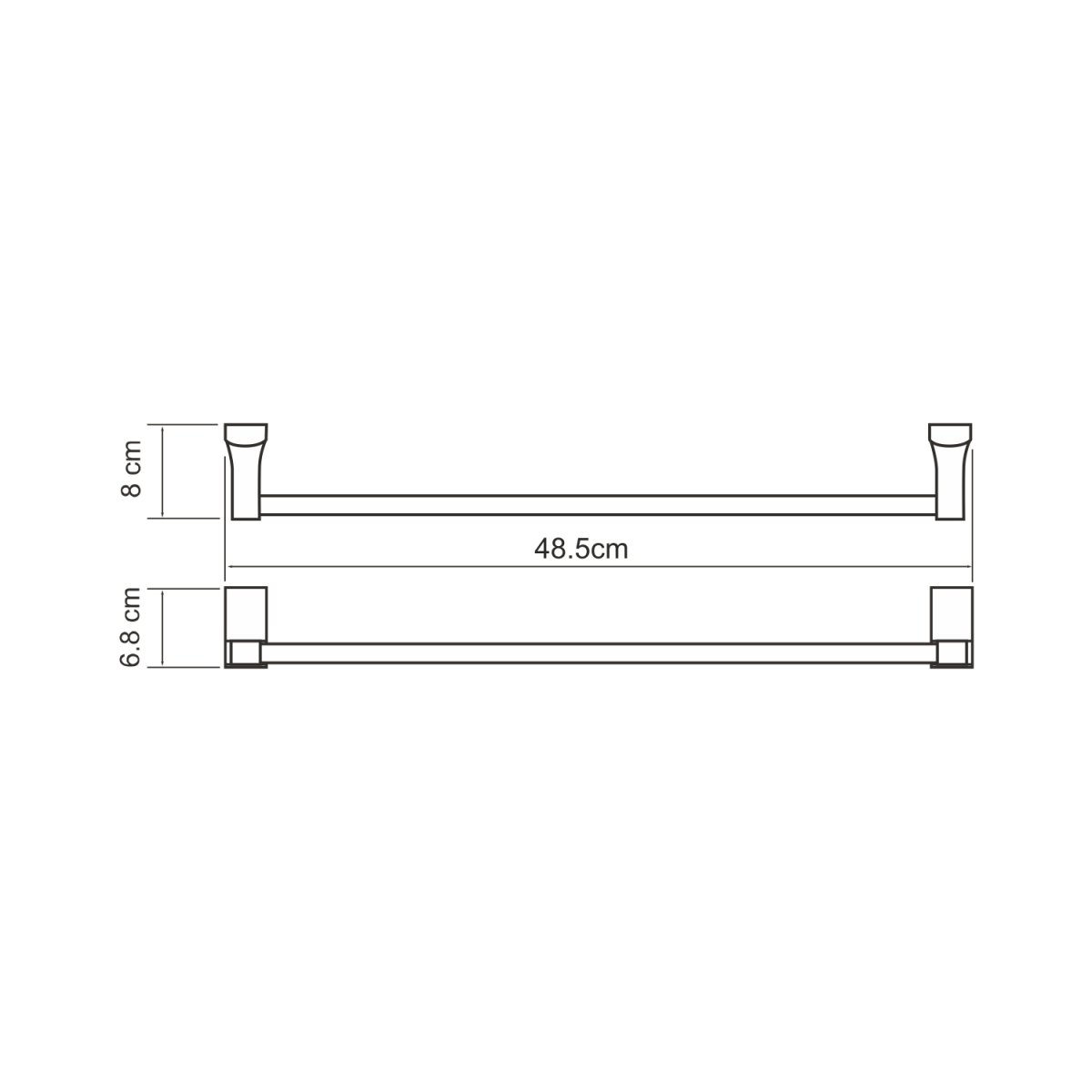 Держатель полотенец WasserKraft 5050