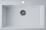Мойка Omoikiri Omishima 76-WH Glossy Natceramic, белый глянцевый, арт. 4997483