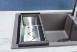 Коландер Omoikiri CO-04-GM вороненая сталь