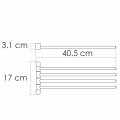 Держатель полотенец WasserKraft 1034GM