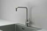 Смеситель для кухни Granula Kitchen Space 7110 сталь матовая