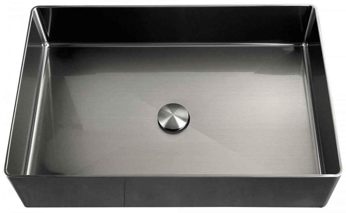 Раковина ALTROBAGNO Солидо (Solido) 001022 MtGr из нержавеющей стали